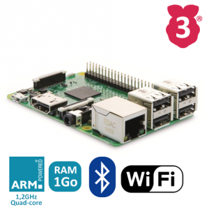 Découvrez le Raspberry Pi version 3 sur notre boutique