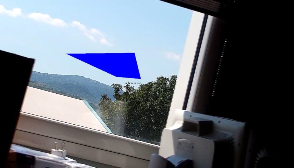 Masque mouvement caméra