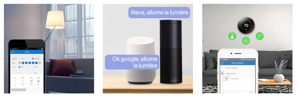 Google Home et Alexa