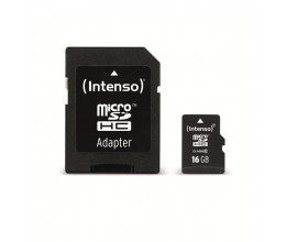 Carte Micro-SD 16GB Classe 10 - Intenso