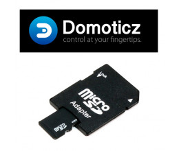 Carte Micro SD 8Go avec Domoticz pour RaspberryPI (avec adaptateur)