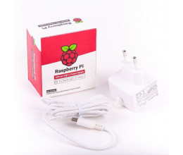 Alimentation Officielle Blanche 15.3W USB-C pour Raspberry Pi 4 - Raspberry