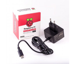 Alimentation Officielle Noire 15.3W USB-C pour Raspberry Pi 4 - Raspberry