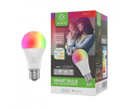 Ampoule connectée Zigbee E27 RGB compatible Amazon Alexa et Google Assistant - WOOX