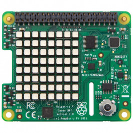 Extension Raspberry Pi officielle avec sondes et matrice à LED