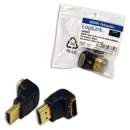 Adaptateur HDMI femelle vers mâle à 90° - Logilink