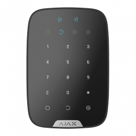 Clavier numérique sans fil avec lecteur de badge RFID Mifare couleur Noir - Ajax Systems