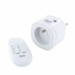 Kit mini Prise DiO Connect WiFi et 433MHz avec télécommande - DIO