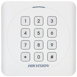Lecteur de badge RFID EM 125Khz blanc - Hikvision