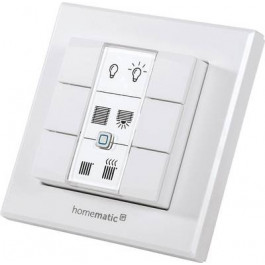 Télécommande murale sans fil type interrupteur avec 6 boutons - Homematic Ip