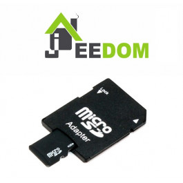 Carte Micro SD 8Go (adaptateur inclus) avec système JEEDOM