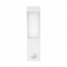Lampe led design PIRYT IP54 avec détecteur de mouvement couleur blanc - Orno