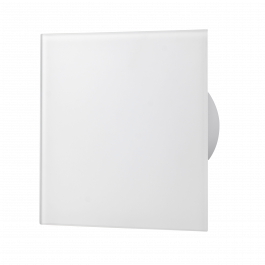 Panneau en verre blanc mat pour VMC et ventilations - Orno