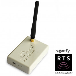 Émetteur-récepteur USB 433,92 MHz avec support Somfy version XL - Rfxcom
