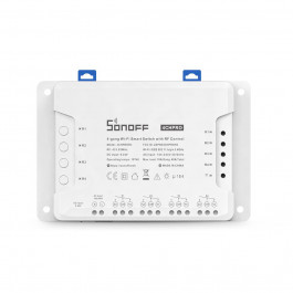 Interrupteur connecté WiFi et 433 Mhz 4 canaux - Sonoff