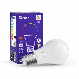 Ampoule intelligente WiFi RGBW format E27 - SonOff