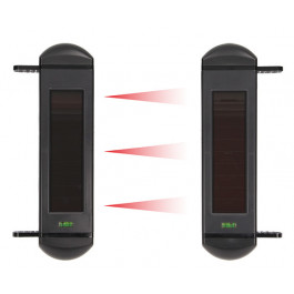 Barrière infrarouge RF avec alimentation solaire 4 canaux gamme SolarAlarm - Wizelec