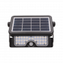 Spot led avec panneau solaire et batterie 3000mAh forte puissance - Orno