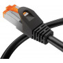 Câble réseau Ethernet FTP Cat 6 long. 50M - Wizelec