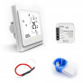 Kit thermostat programmable fil pilote connecté WiFi compatible Google Home et Alexa