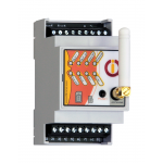Boitier Rail-DIN pilotable par GSM et Bluetooth avec détection de coupure de courant IQconbox mobile - IQTronic