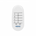 Télécommande 4 canaux sans fil pour prises Orno Smart Home - Orno