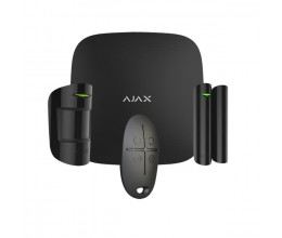Kit d'alarme professionnel Ethernet et GPRS version noire - Ajax Systems