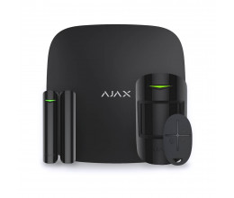 Kit d'alarme professionnel Wi-Fi, 3G et RJ45 Noir - Ajax Systems