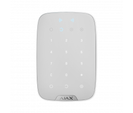 Clavier numérique sans fil avec lecteur de badge RFID Mifare couleur blanc - Ajax Systems