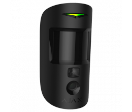 Détecteur de mouvement PIR avec caméra intégrée couleur noir - Ajax Systems