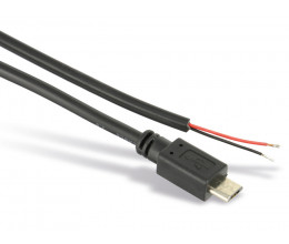 Câble d'alimentation 2 fils vers micro-USB pour Raspberry Pi