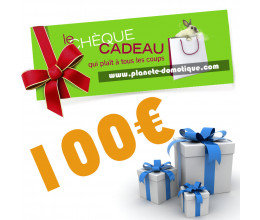 Chèque cadeau de 100 euros