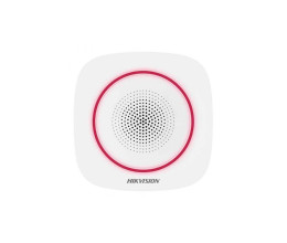 Sirène intérieure sans fil 110dB et flash rouge pour alarme HIK AX PRO - Hikvision