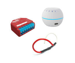 Kit de gestion de chauffage fil pilote WiFi avec sonde de température - Shelly
