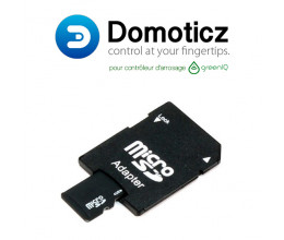 Carte Micro SD 8Go avec Domoticz pour GreenIQ (avec adaptateur)