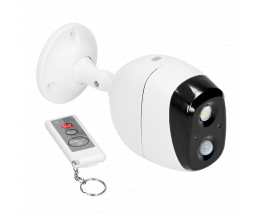 Mini alarme sans fil avec détecteur de mouvement PIR, sirène et télécommande - ORNO