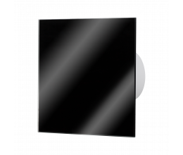 Panneau en verre noir brillant pour VMC et ventilations - Orno