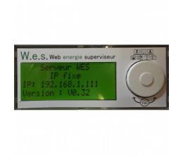 Afficheur LCD pour Web Energie Superviseur WES
