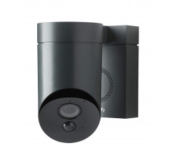 Caméra de surveillance extérieure grise - Somfy