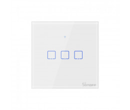 Triple interrupteur tactile WiFi compatible eWelink - SonOff