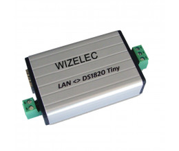 Lecteur de températures Ethernet jusqu'à 4 sondes 1Wire - Wizelec